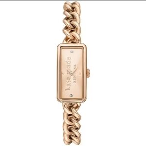 In Search Of. Not For Sale. kate spade Rose Gold Chain-Link Watch